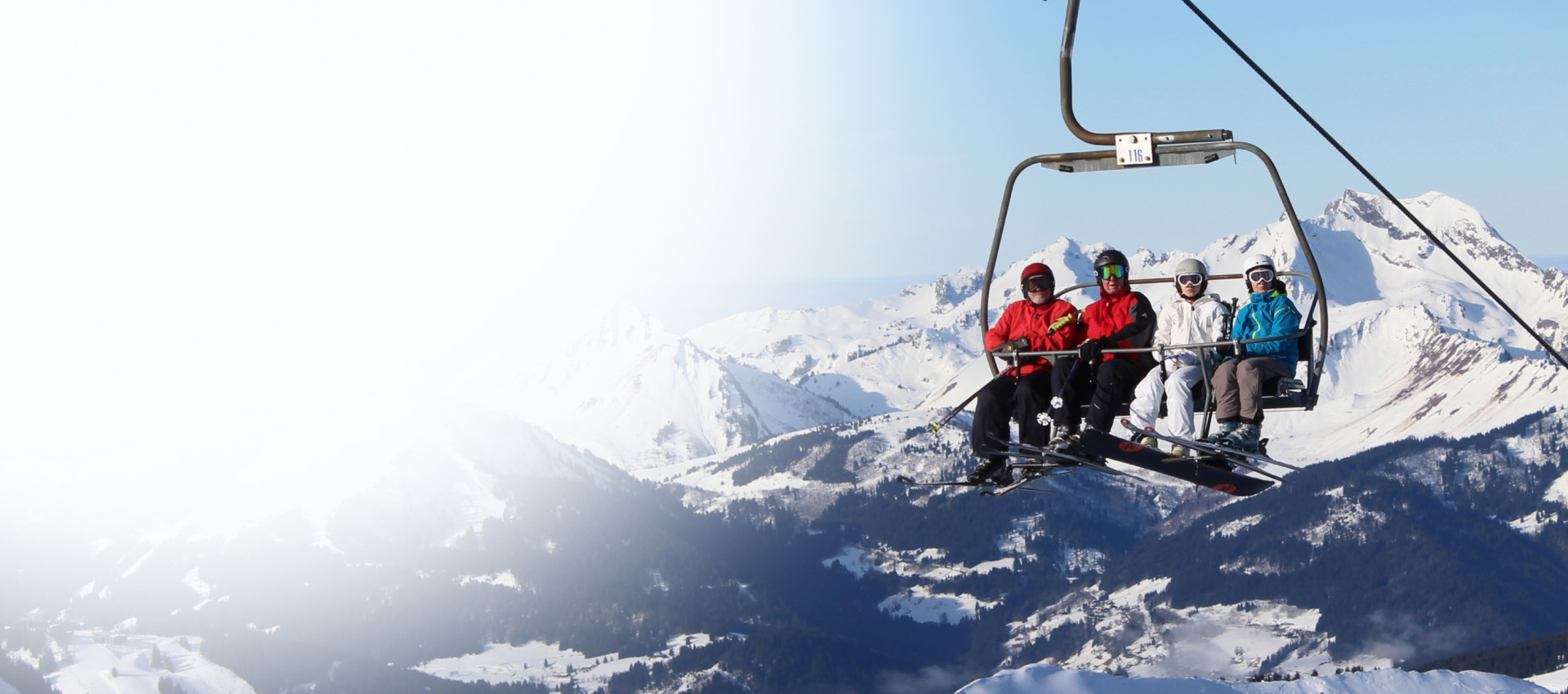 Ski holidays by train